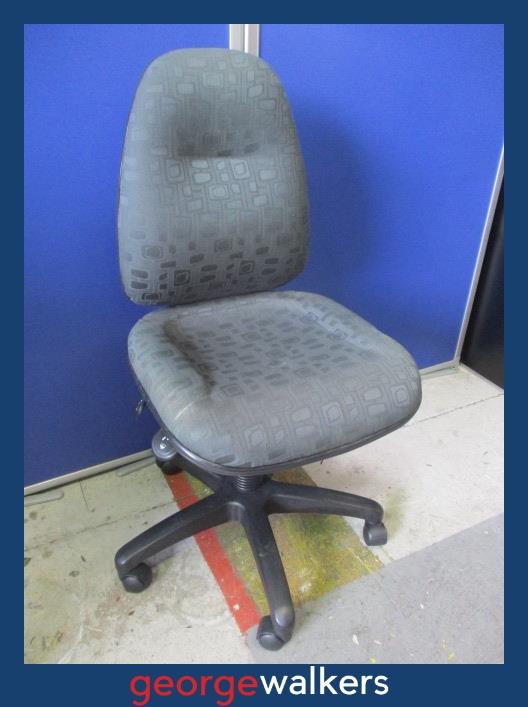 Office Chair - Spectrum 3 - Triple Lever - Patterned Fabric - VL42