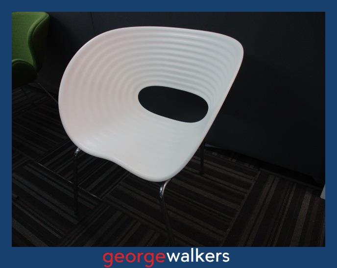 HB5 White Vitra Tom Vac Chair