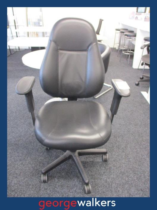PR5416 - Black Buro Office Chair - George Walkers Office Furniture Megastore