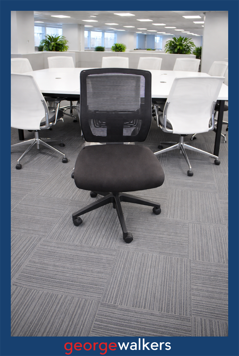 PR6389 Black Diami Office Chair - George Walkers Office Furniture Megastore