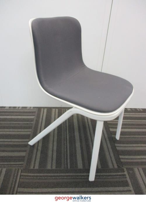 PR5711 - White/Grey Dragonfly Reception Chair - George Walkers Office Furniture Megastore