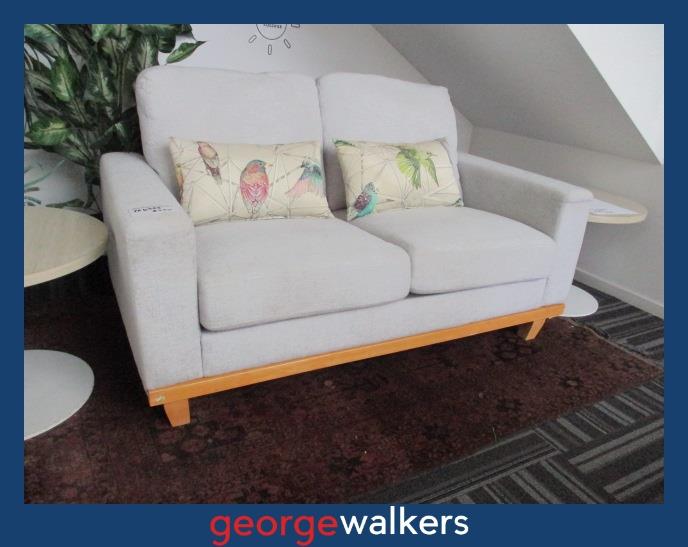 Couch – Reception – 2 seater – Grey – PR6998