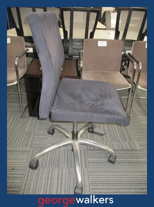 PR6370 Navy Blue Camira Era Desk Chair - George Walkers Office Furniture Megastore