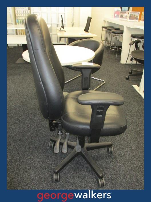PR5416 - Black Buro Office Chair - George Walkers Office Furniture Megastore