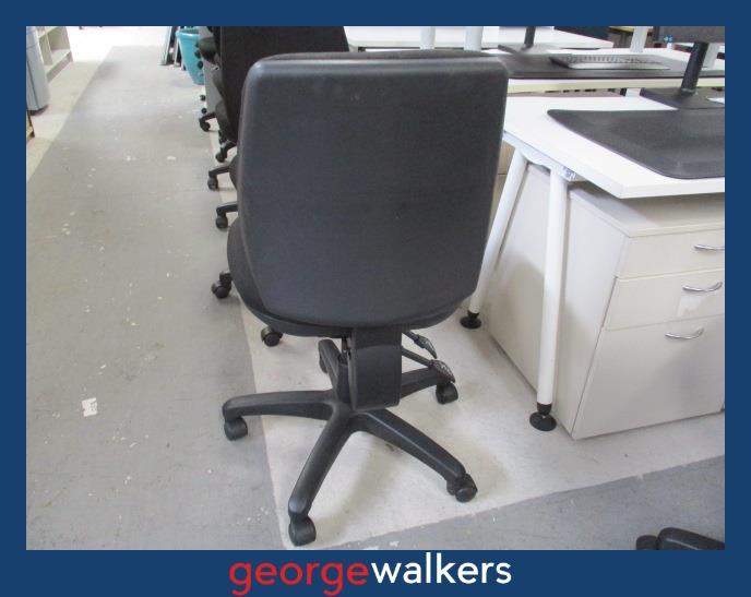 PR6323 Black Office Chair - George Walkers Office Furniture Megastore