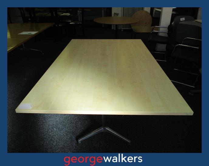 MEETING TABLE – COMMERCIAL – 1800 x 1100MM – MAPLE – PR6808