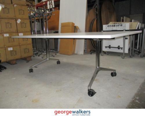 White Boardroom Table