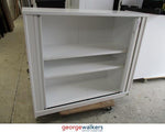 Filing & Storage - Tambour - 2-Door Cupboard - White - 1030mm