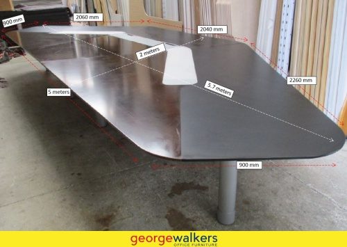 CBR4427 - Custom Made Boardroom Table - George Walkers Office Furniture Megastore