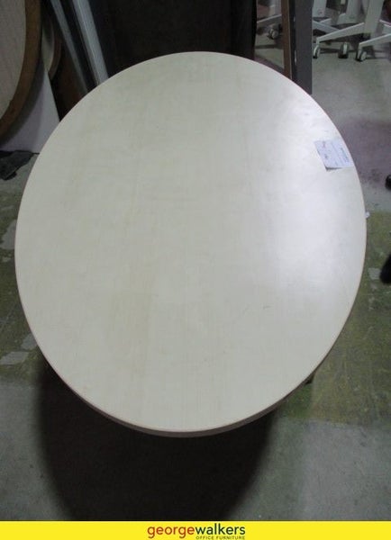 SD0010 - Cream Meeting Table - George Walkers Office Furniture Megastore