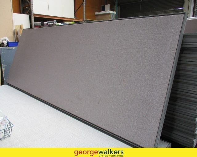 PR3274 - Grey Desk Mounted Partition - George Walkers Office Furniture Megastore
