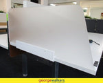 Side Desk Partition Transparent 800mm