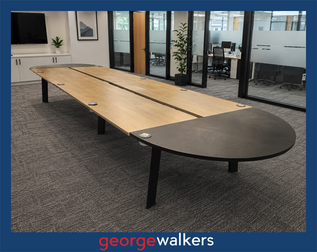 VL3  Touchdown Table 5m - George Walkers Office Furniture Megastore