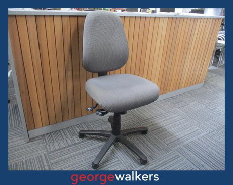 PR6499  Grey Dawell Office Chair - George Walkers Office Furniture Megastore