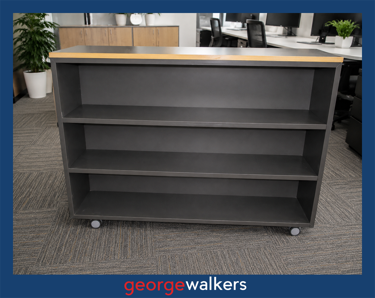 SHELF – MOBILE – CHARCOAL GREY – 1500MM – PR6916