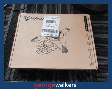 PR6401  Grey Polycom SoundStation IP6000 Conference Phone - George Walkers Office Furniture Megastore