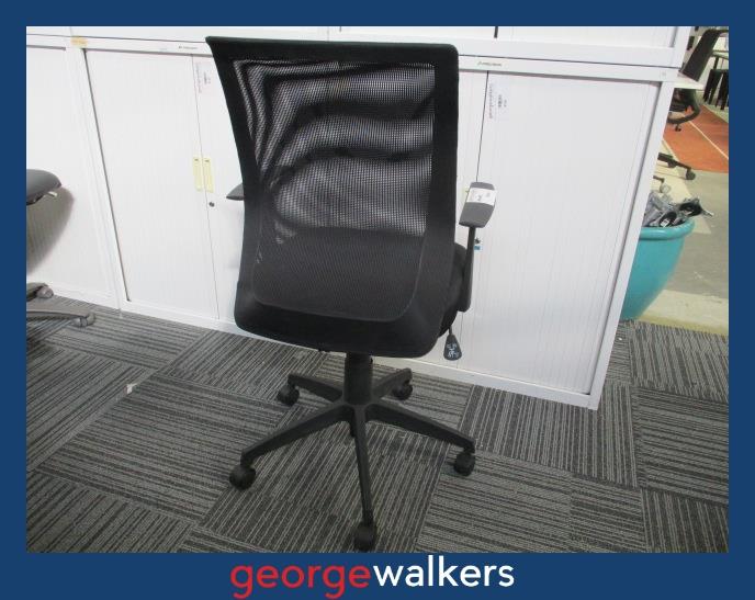 PR6003  Black Workspace Aquila Office Chair - George Walkers Office Furniture Megastore