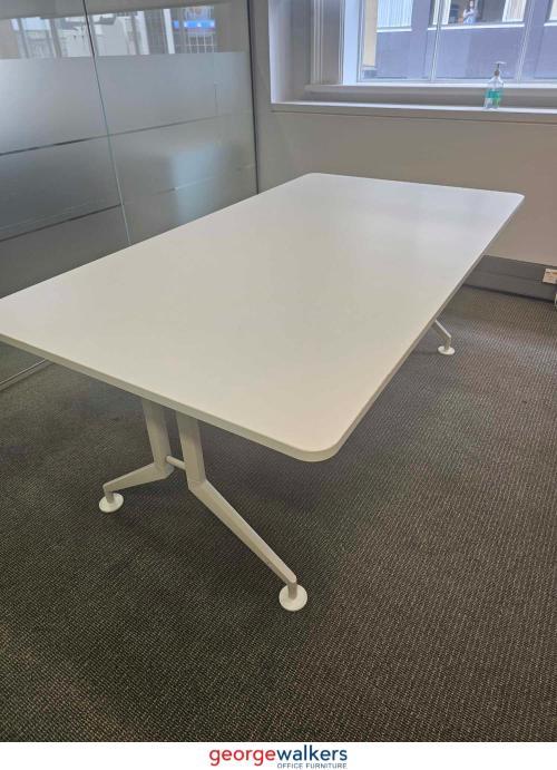 Table - Meeting Table - Meeting Room Table - White - 1800 x 1000 x 710mm