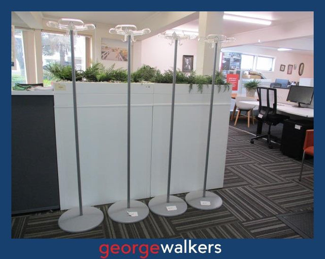 PR5956  Grey  Coat Rack - George Walkers Office Furniture Megastore