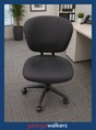 PR6700  Black Haworth Improv H.E. XL Heavy Duty Office Chair - George Walkers Office Furniture Megastore