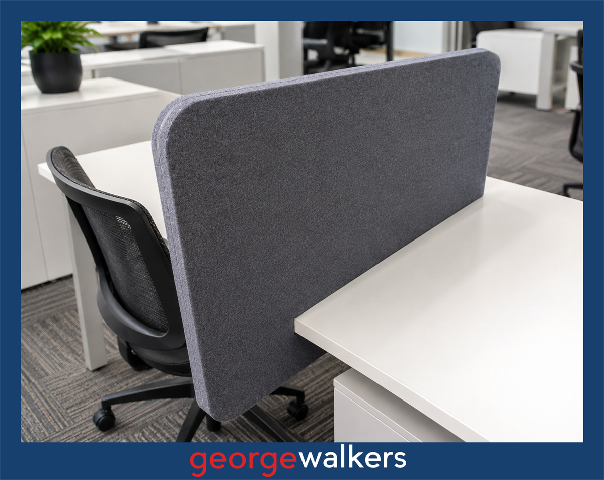 PARTITION – DESK PARTITION – SLIDE-ON – FABRIC – PR6851