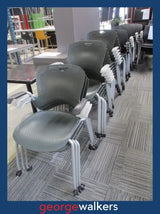 CHAIR – HERMAN MILLER – STACKABLE – ERGONOMIC – PR6965 - George Walkers Office Furniture Megastore