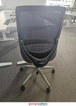 Chair - Office Chair - Okamura - Mesh Back - Black