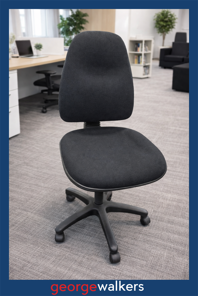 PR5627 - Black Spectrum 3 Office Chair - Refurbished - 5 Year Warranty