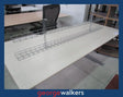PR6033 Grey  Wire Double Cable Trays - George Walkers Office Furniture Megastore