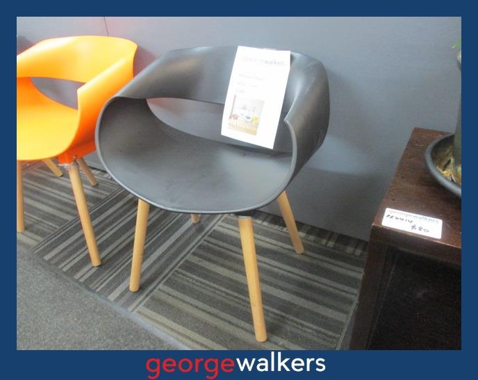 PR6450B  Black  Ribbon Chair - George Walkers Office Furniture Megastore