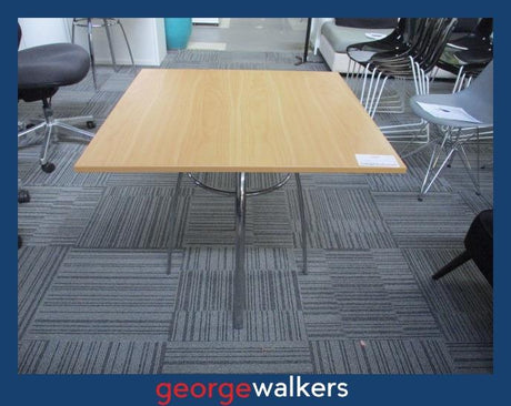 PR6032 Maple  Square Cafe Meeting Table - George Walkers Office Furniture Megastore