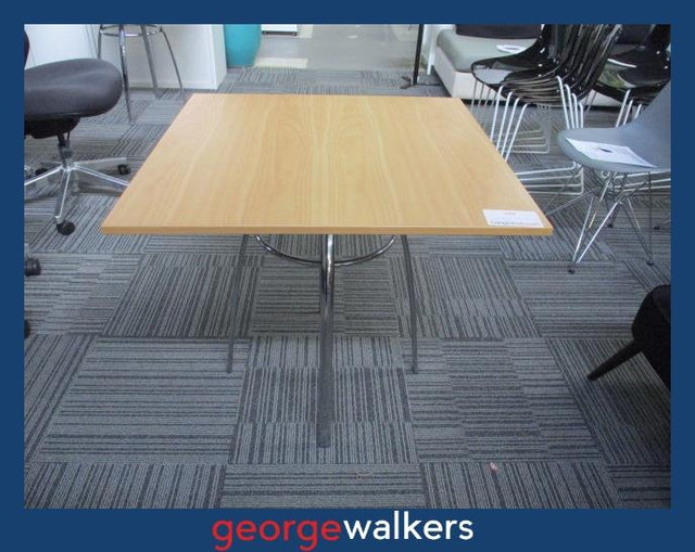 PR6032 Maple  Square Cafe Meeting Table - George Walkers Office Furniture Megastore