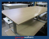 Desk 1800mm Maple Melteca