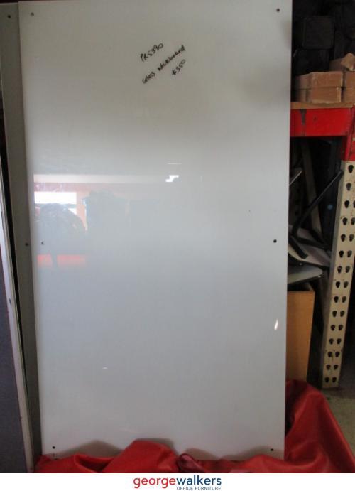 PR5390 - Clear Glass Whiteboard - George Walkers Office Furniture Megastore