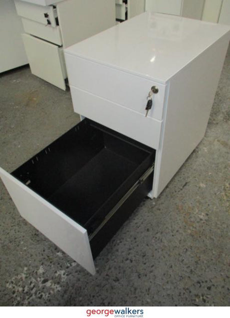 PR5313 - White  Mobile Drawer - George Walkers Office Furniture Megastore