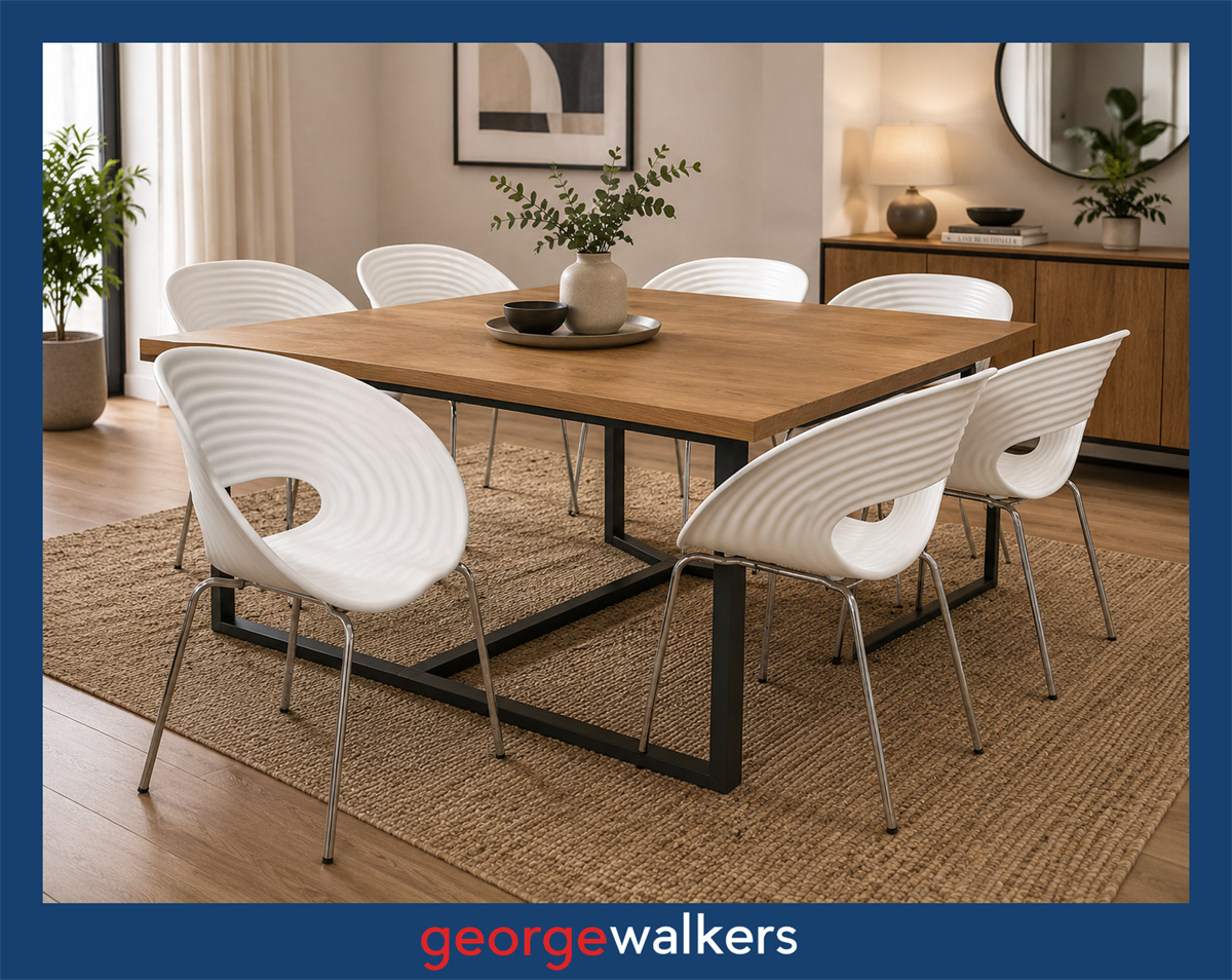 HB5  White Vitra Tom Vac Chair