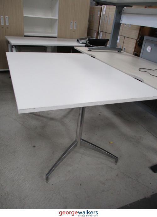 PR5026 - White Meeting Table - George Walkers Office Furniture Megastore