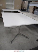 PR5026 - White Meeting Table - George Walkers Office Furniture Megastore