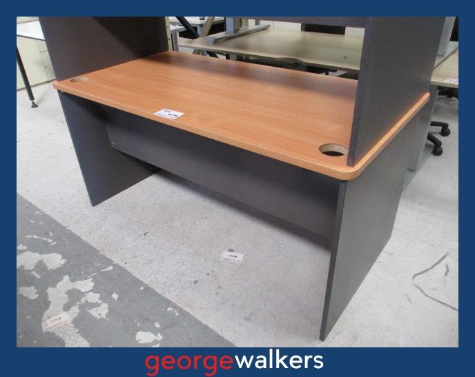 Desk 1500mm Tawa/Grey Melteca