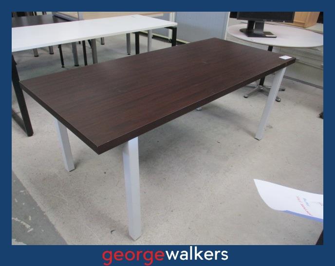 PR6653  Walnut  Meeting Table 1800mm - George Walkers Office Furniture Megastore