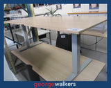Desk 1800mm Maple Melteca
