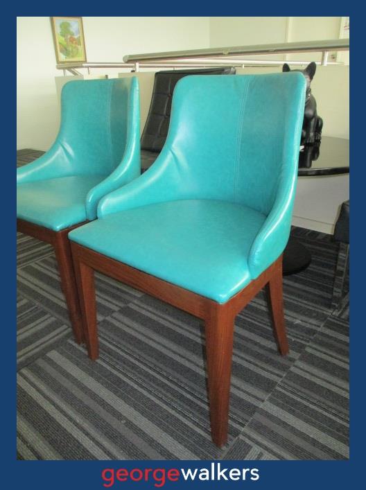 CHAIR – ACCENT – TURQUOISE – MODERN MID CENTURY – PR6824