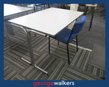 Table - Connecta - Modular - Grey melteca - Chrome frame - PR7063