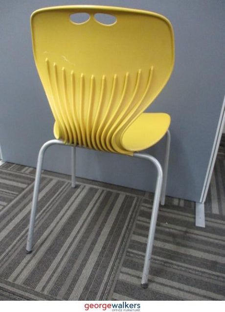 PR5303 - Yellow Merryfair Lecture Chair - George Walkers Office Furniture Megastore