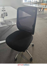 Chair - Office Chair - Okamura - Mesh Back - Black - George Walkers Office Furniture Megastore