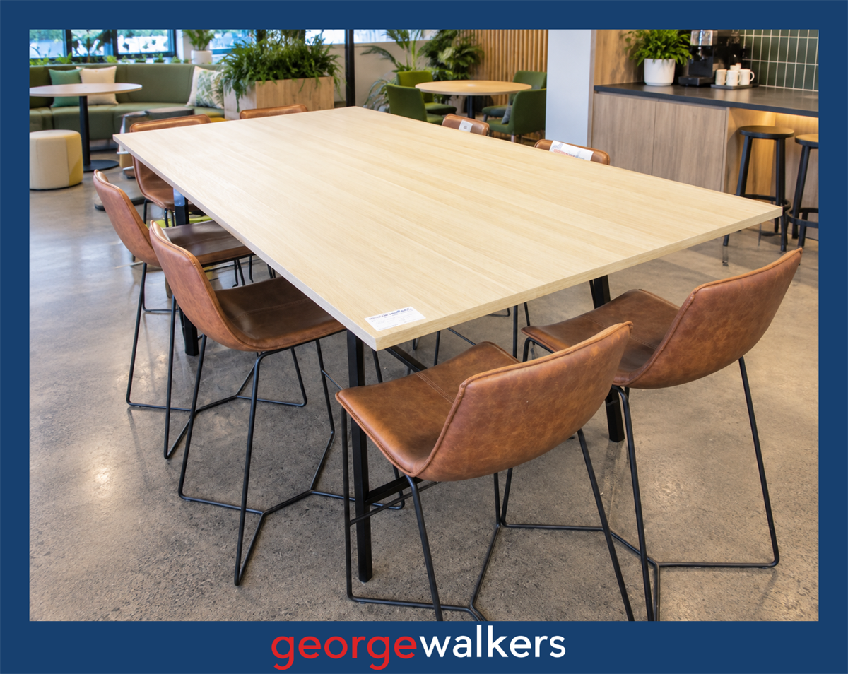 Bar leaner - Meeting table - Oak - 2.4m - PR6966