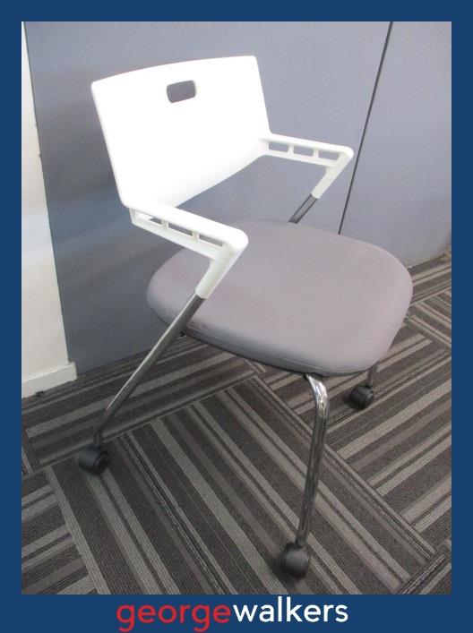 PR6411  Grey Vitra Task Chair - George Walkers Office Furniture Megastore