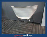 HB5  White Vitra Tom Vac Chair