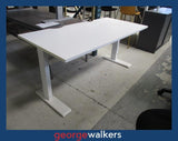 Desk - Commercial - White melteca - 1.6m - PR6993