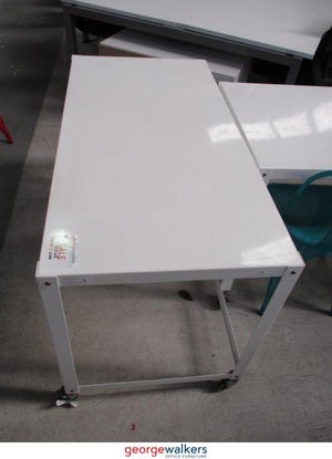 1200mm Worktable Mobile Table White